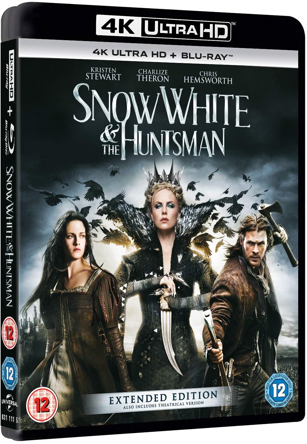 Snow White and the Huntsman [Extended Edition] [2012] (4K Ultra HD + Blu-ray)