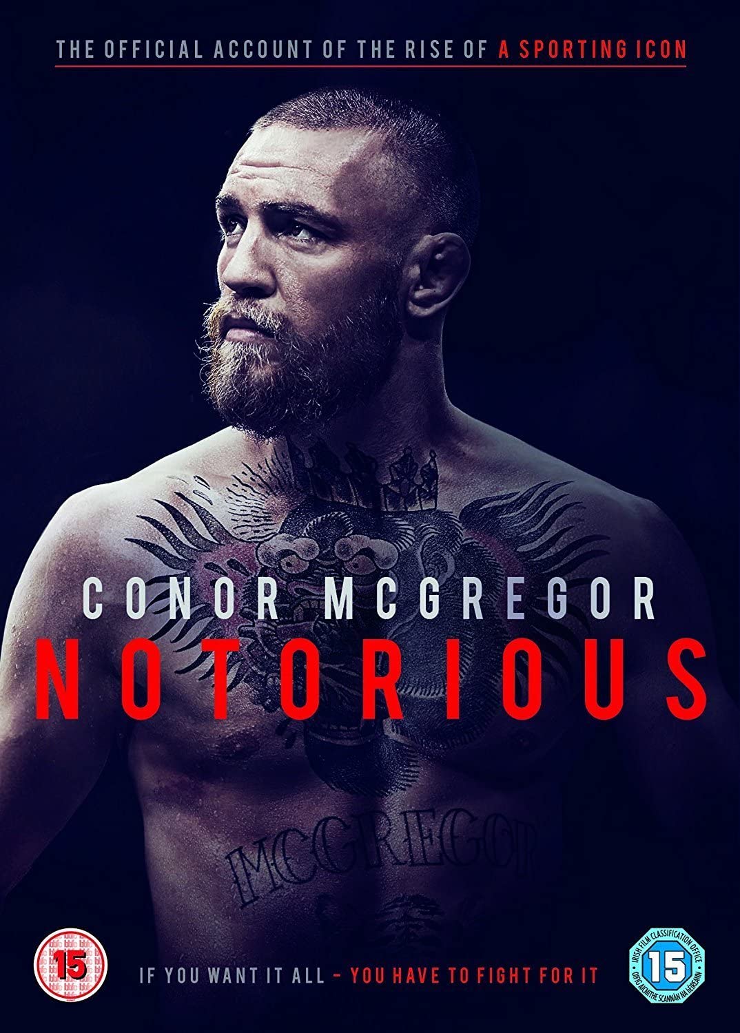 Conor McGregor: Notorious (Official Film) (DVD)