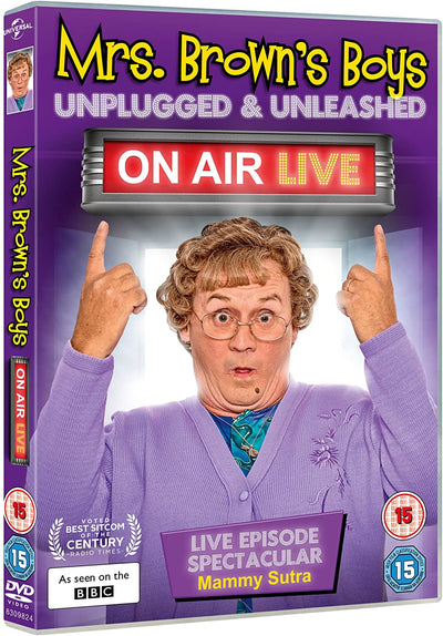 Mrs Brown’s Boys: Unplugged And Unleashed - On Air Live (DVD)