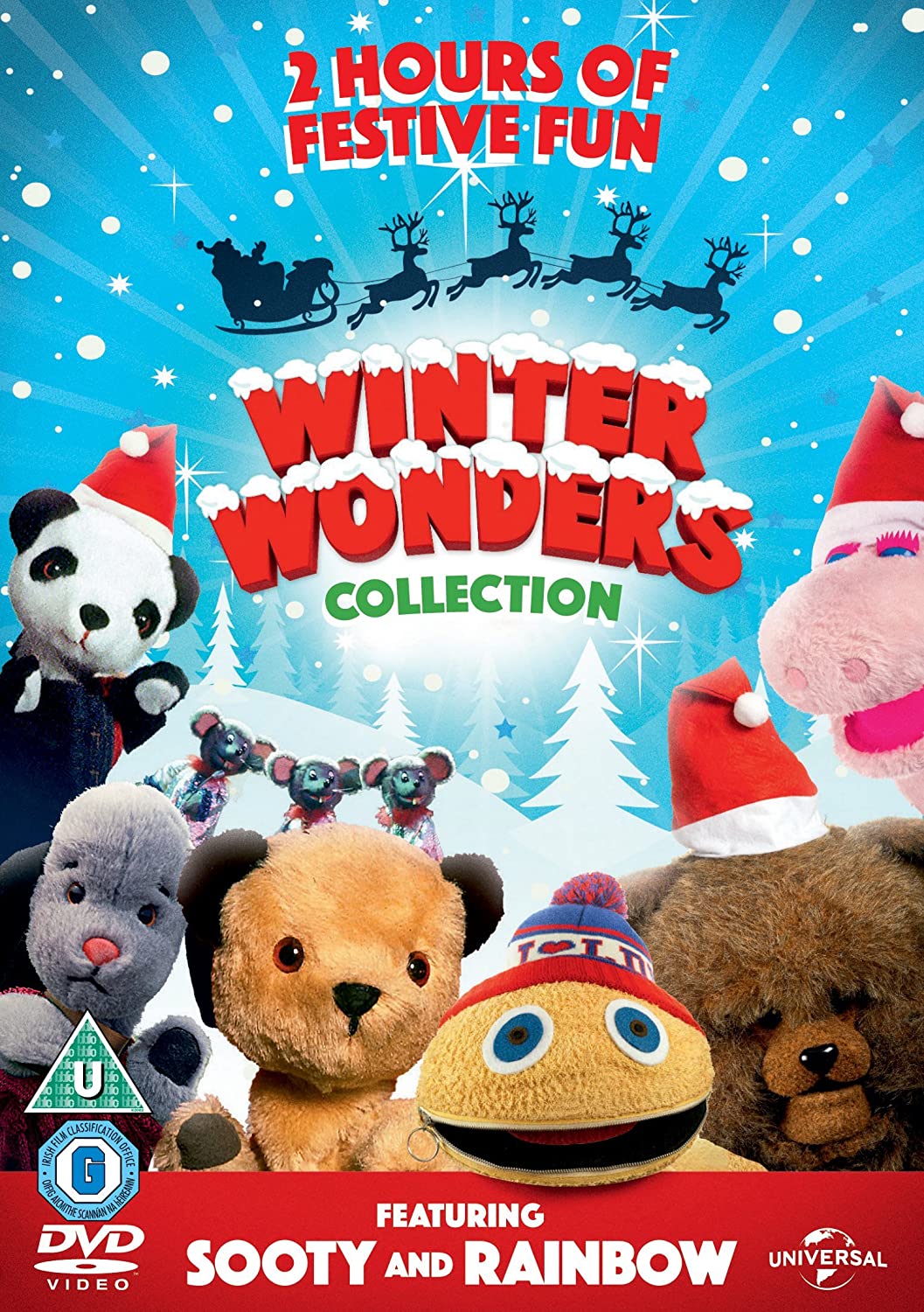 Winter Wonders Collection: Featuring Sooty And Rainbow (DVD)