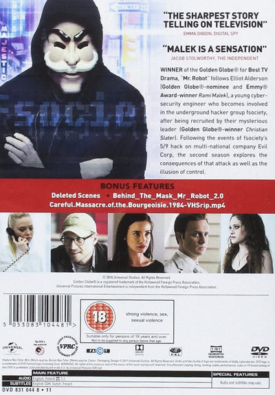Mr. Robot: Season 2 (DVD)