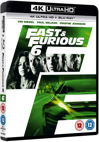 Fast And Furious 6 [2013] (4K Ultra HD + Blu-ray)