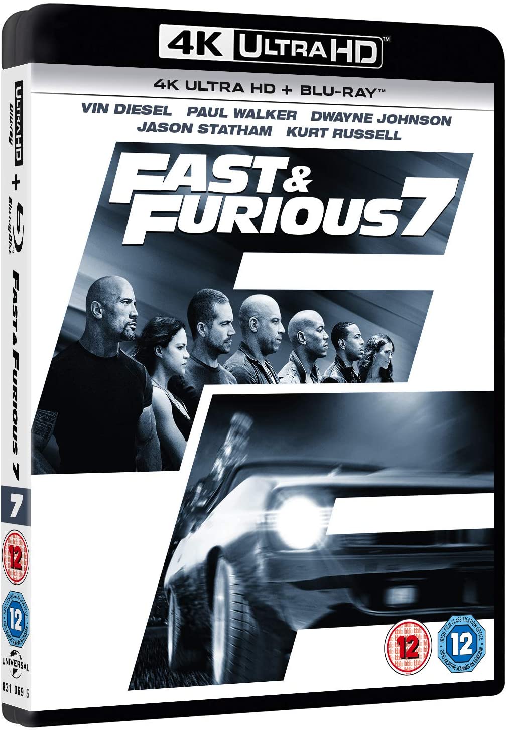 Fast And Furious 7 [2015] (4K Ultra HD + Blu-ray)