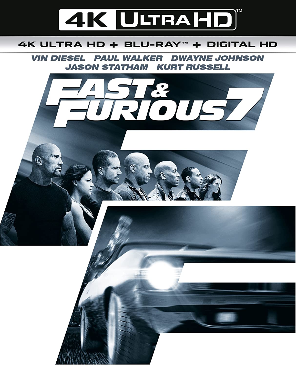 Fast And Furious 7 [2015] (4K Ultra HD + Blu-ray)