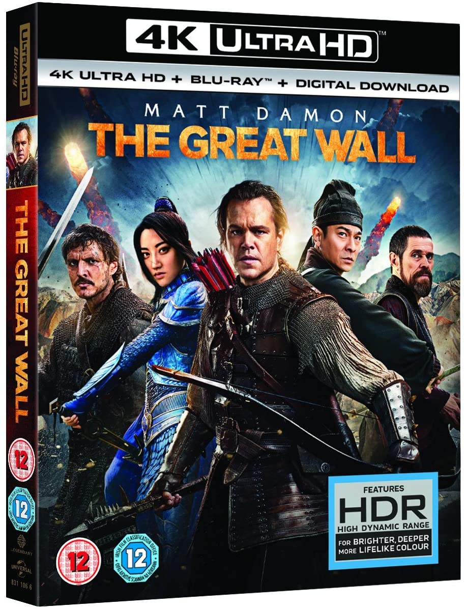 The Great Wall [2017] (4K Ultra HD + Blu-ray)