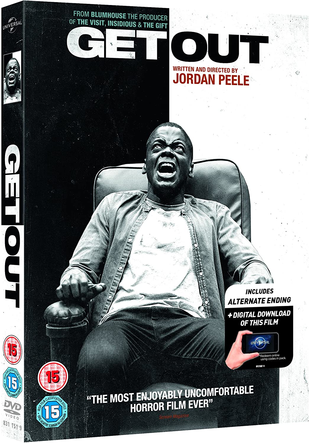 Get Out 2017 DVD Warner Bros. Shop UK