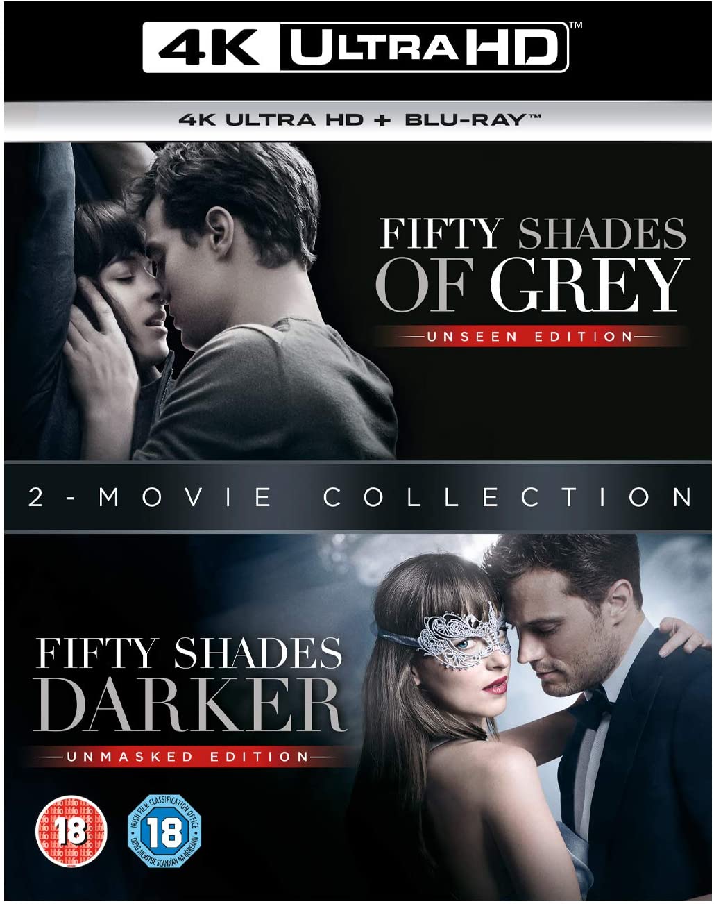 Fifty Shades 2 Film Collection [2017] (4K Ultra HD + Blu-ray)