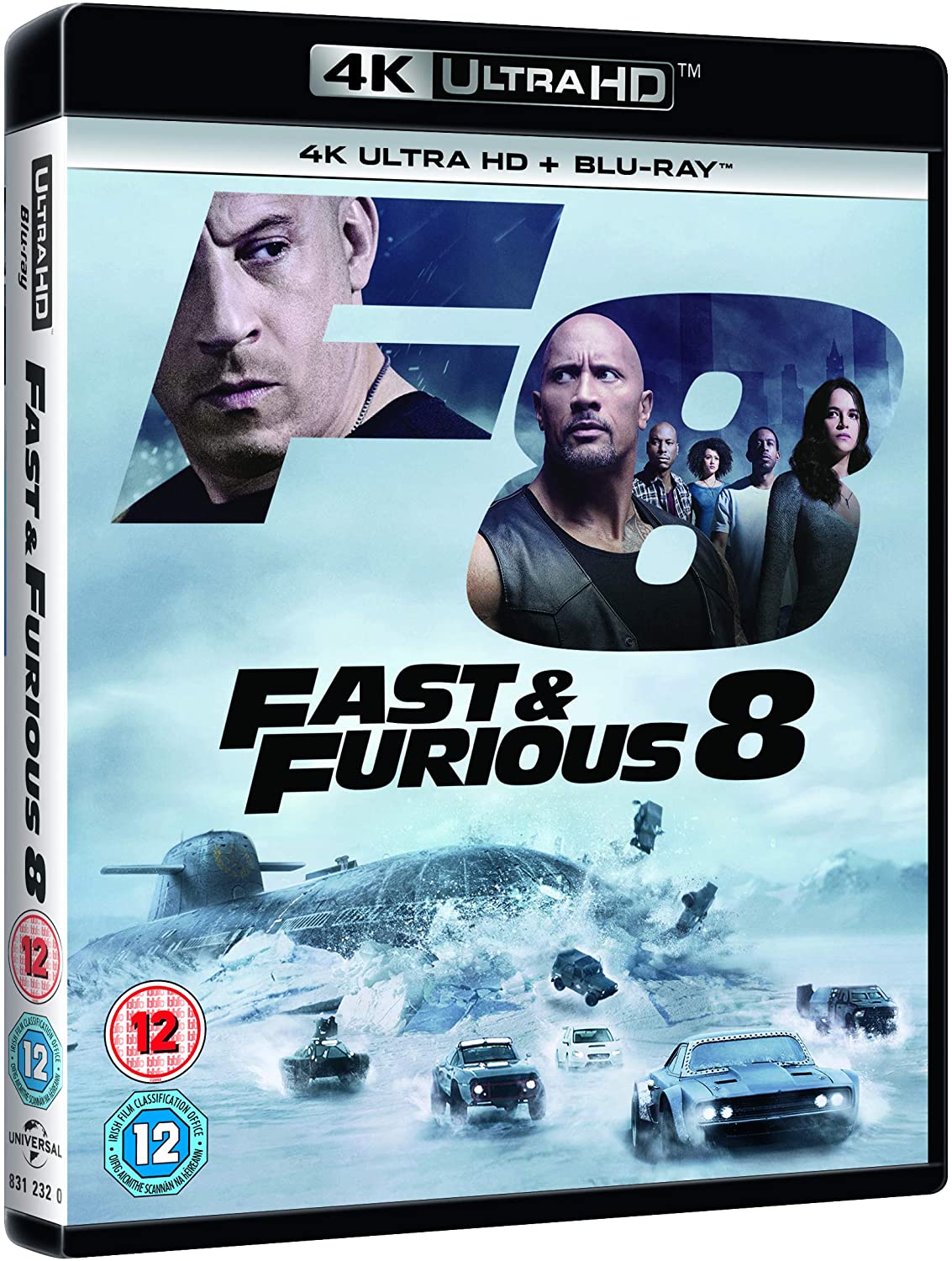 The Fast And Furious 8 [2017] (4K Ultra HD + Blu-ray)