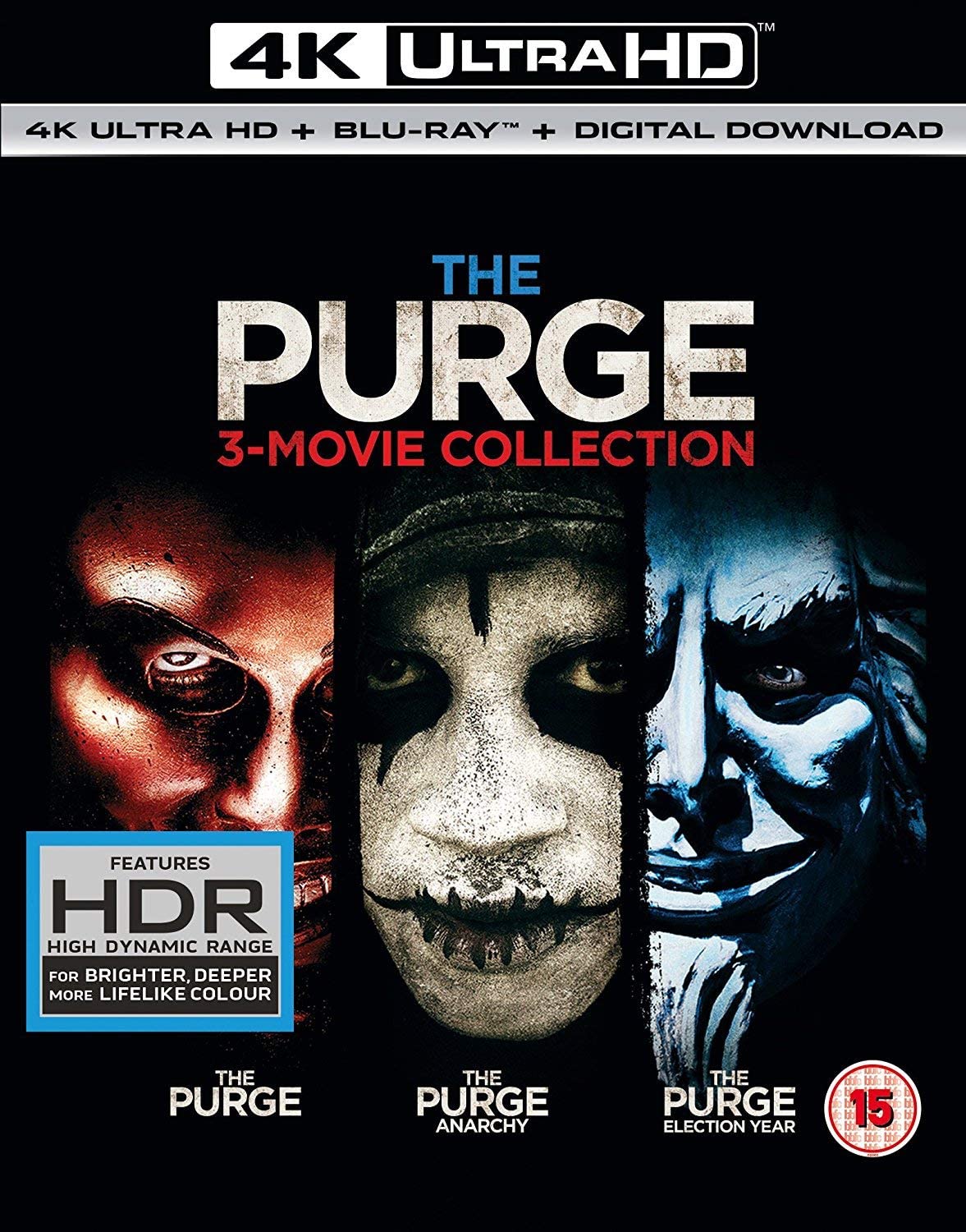 The Purge Trilogy (4K Ultra HD + Blu-ray)