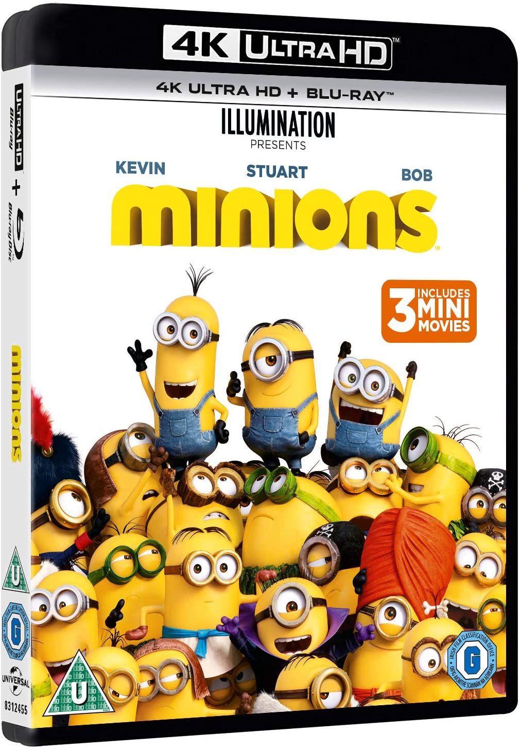 Minions [2015] (Illumination) (4K Ultra HD + Blu-ray)