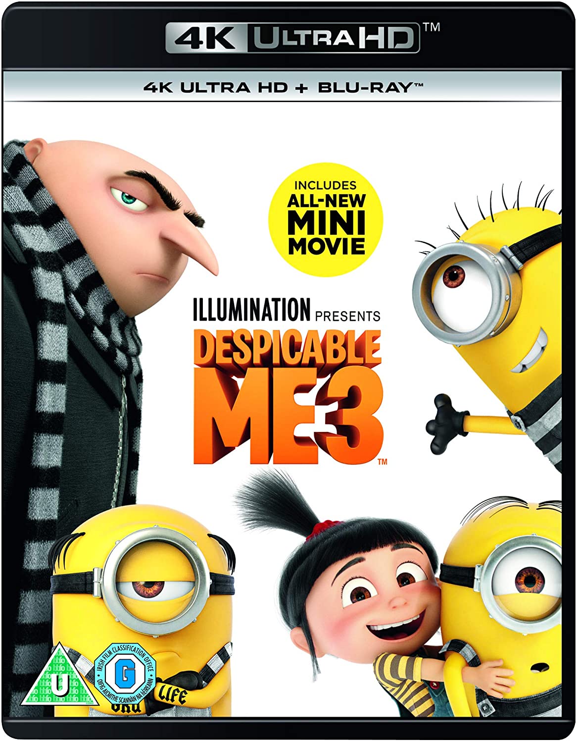 Despicable Me 3 [2017] (Illumination) (4K Ultra HD + Blu-ray)