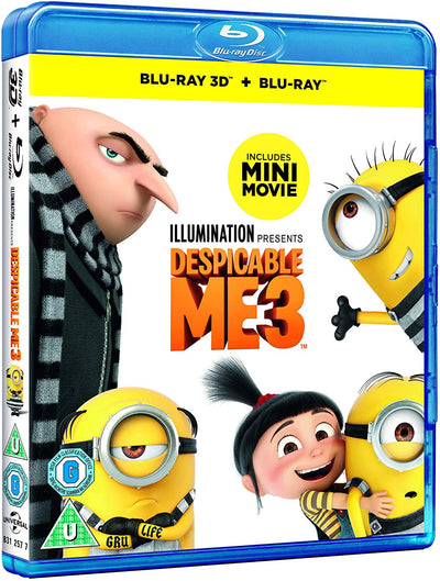 Despicable Me 3 [2017] (Illumination) (3D + 2D Blu-ray)