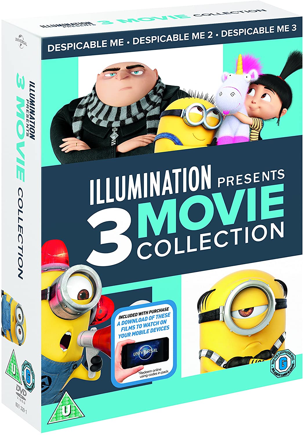 Despicable Me: 3 Film Collection (Illumination) (DVD)