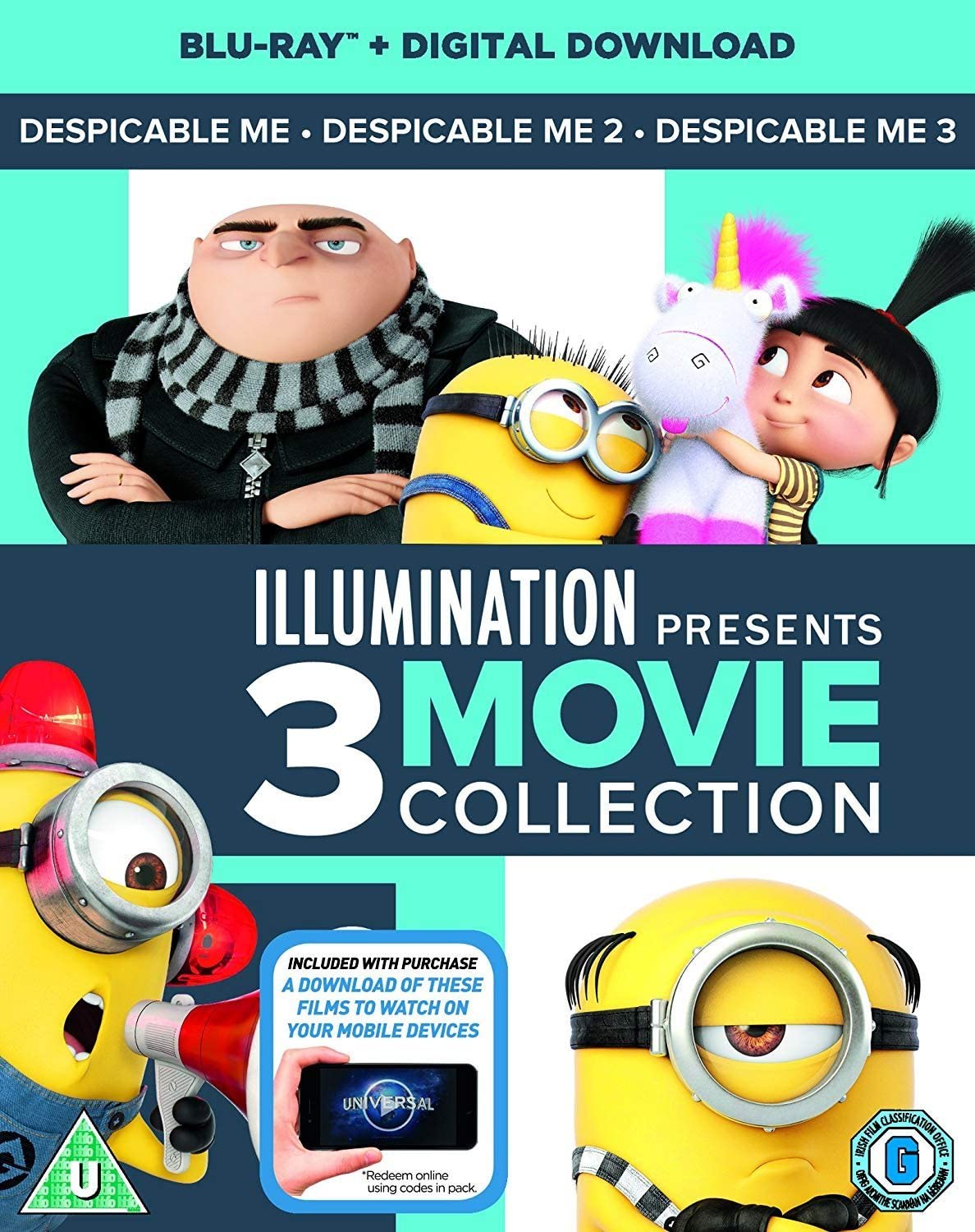 Despicable Me: 3 Film Collection (Illumination) (Blu-ray)