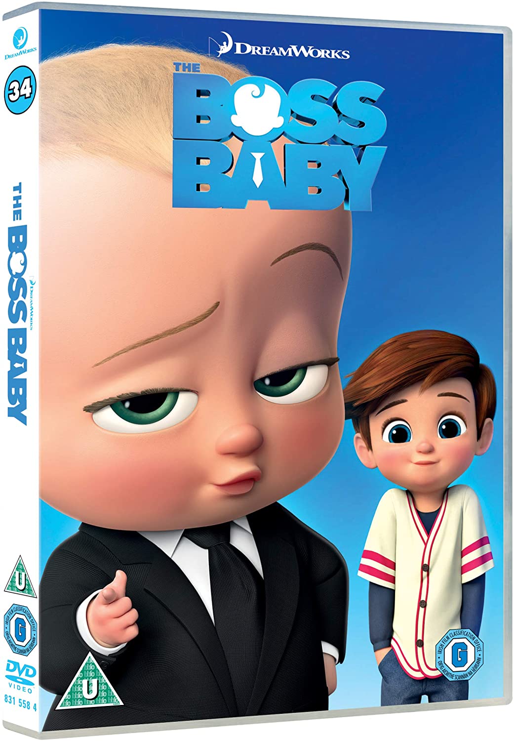 The Boss Baby [2017] (Dreamworks) (DVD)