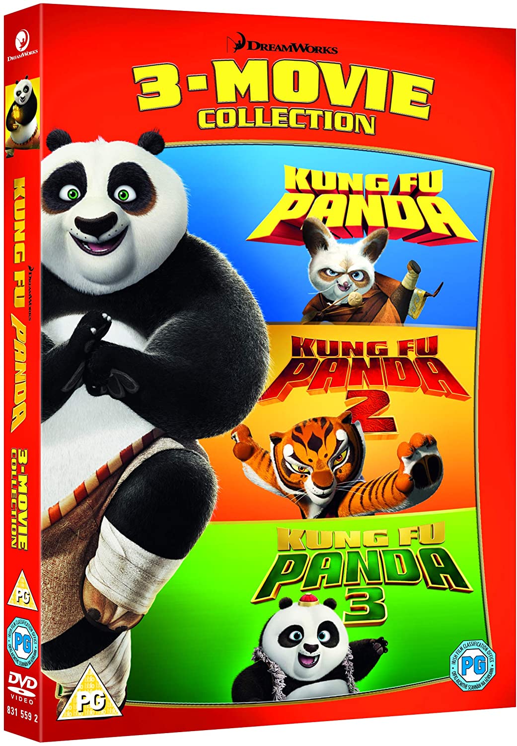 Kung Fu Panda: 3 Movie Collection (Dreamworks) (DVD)