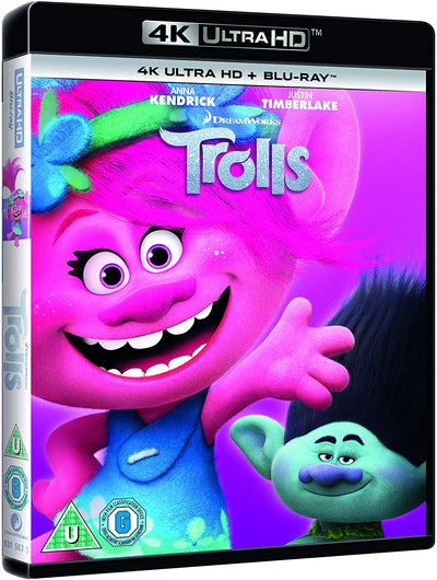 Trolls [2016] (Dreamworks) (4K Ultra HD + Blu-ray)
