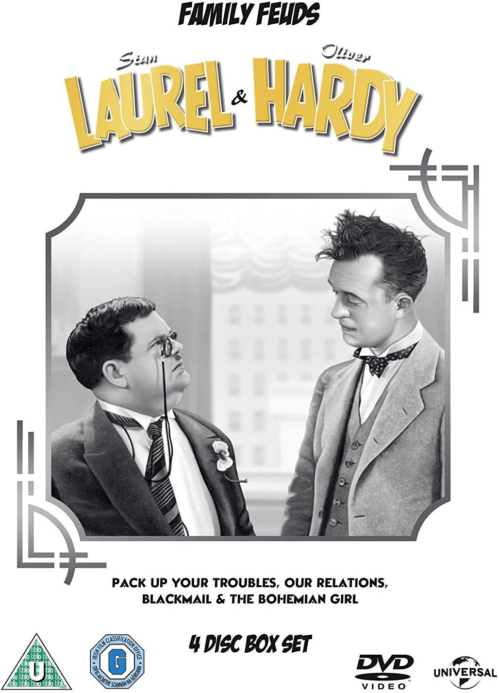 Laurel And Hardy: Family Feuds (DVD)