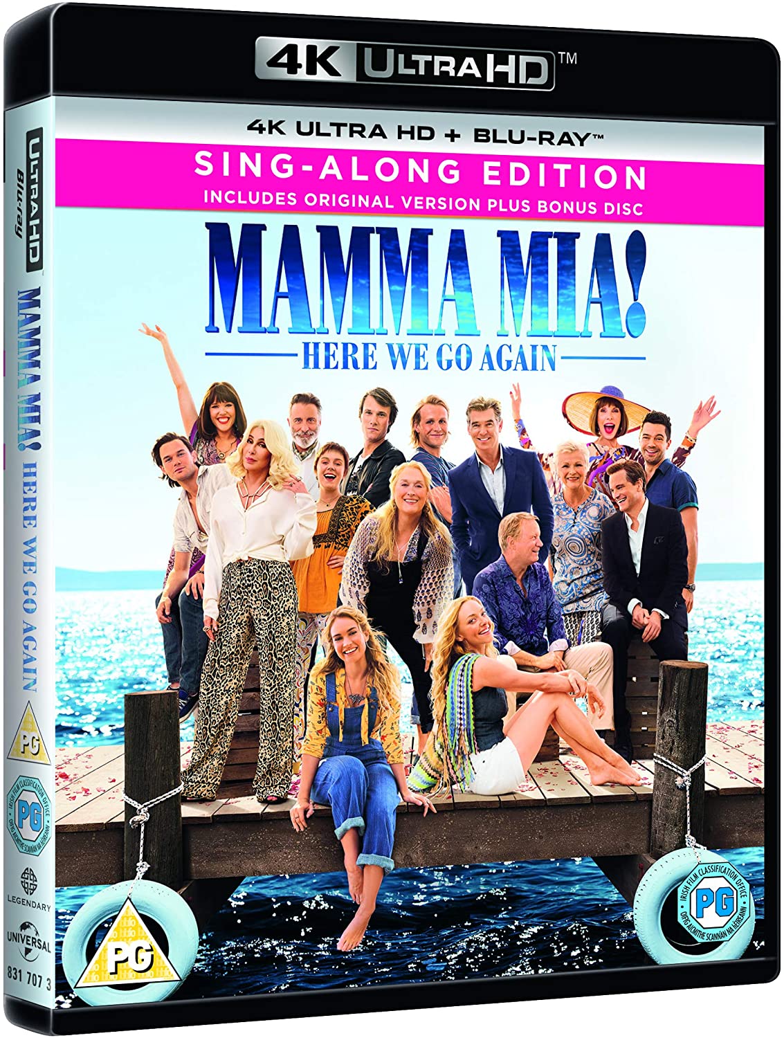 Mamma Mia! Here We Go Again [2018] (4K Ultra HD + Blu-ray)