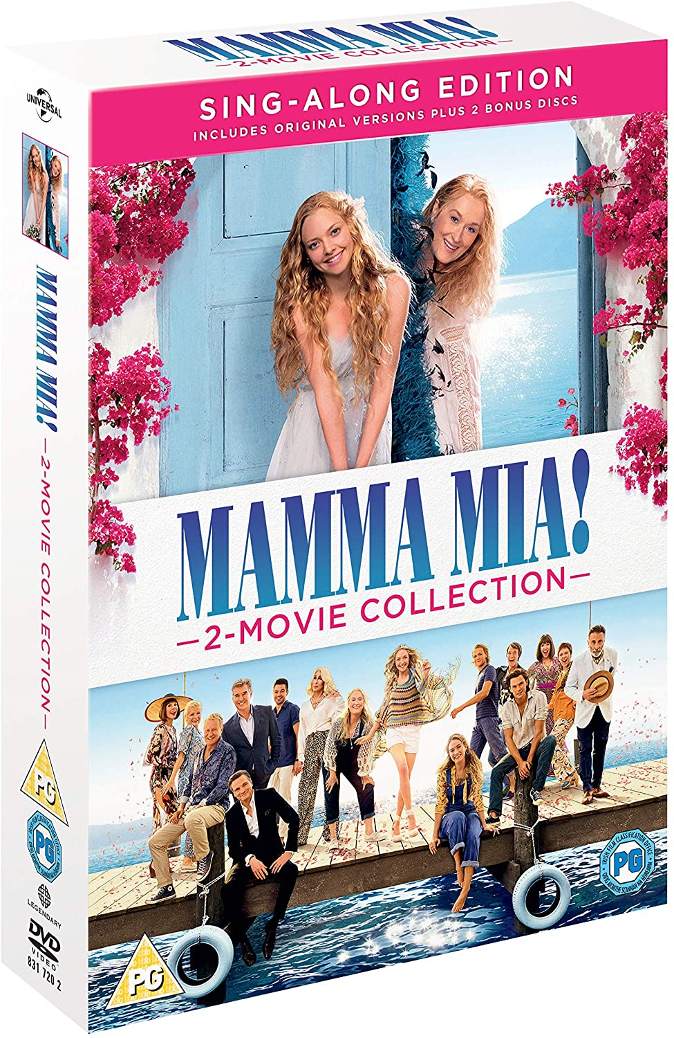 Mamma Mia! 2 Movie Collection [2018] (DVD)