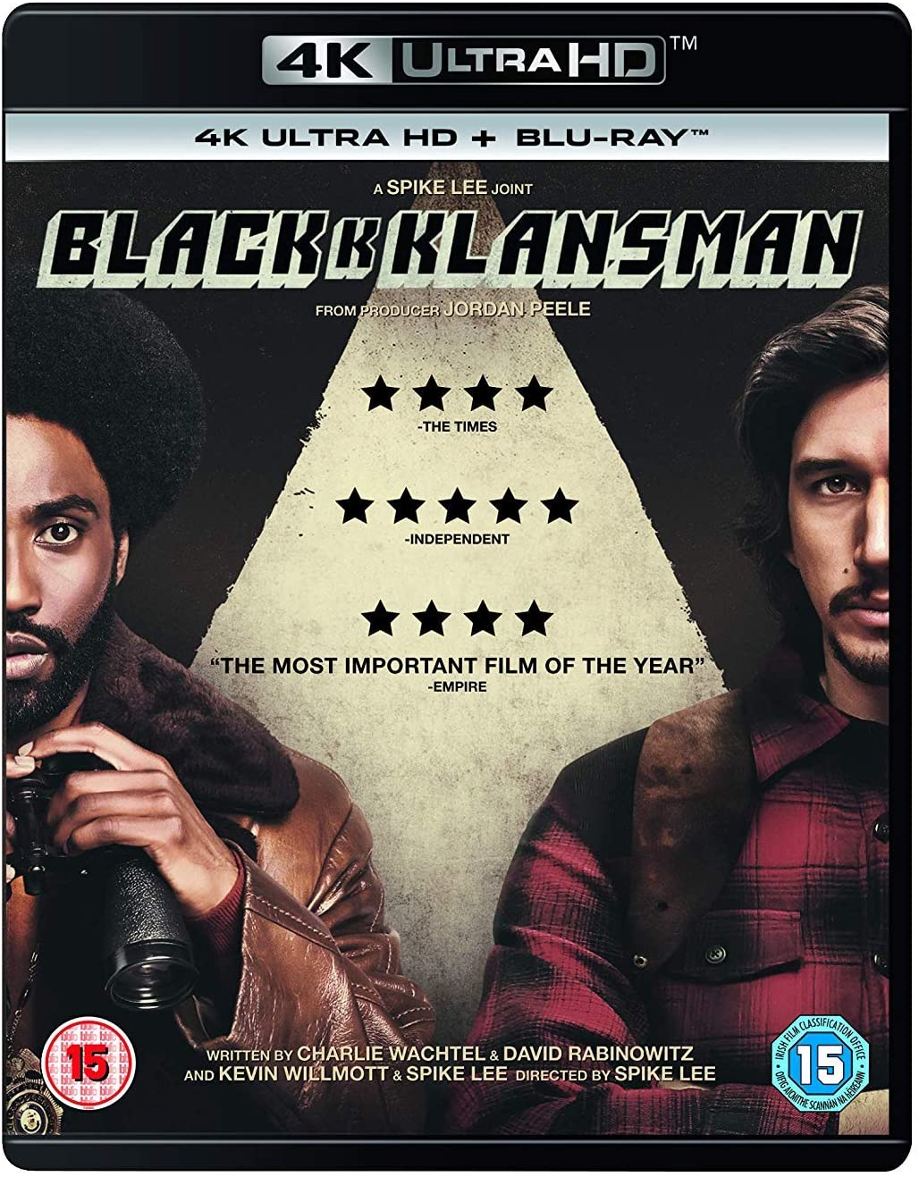 BlackkKlansman [2018] (4K Ultra HD + Blu-ray)