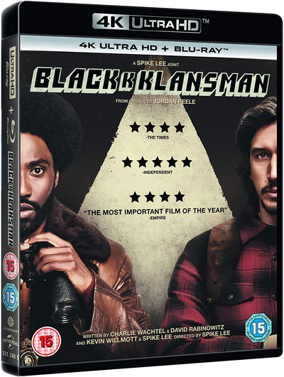 BlackkKlansman [2018] (4K Ultra HD + Blu-ray)