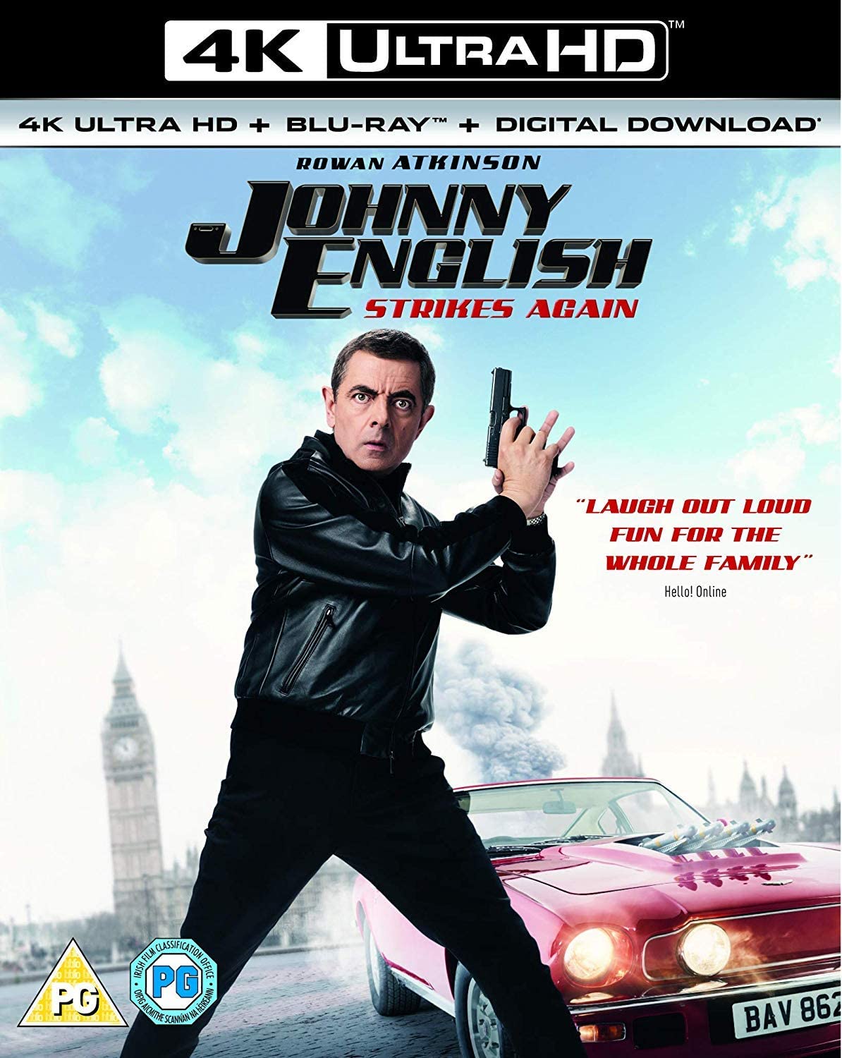 Johnny English Strikes Again [2018] (4K Ultra HD + Blu-ray)