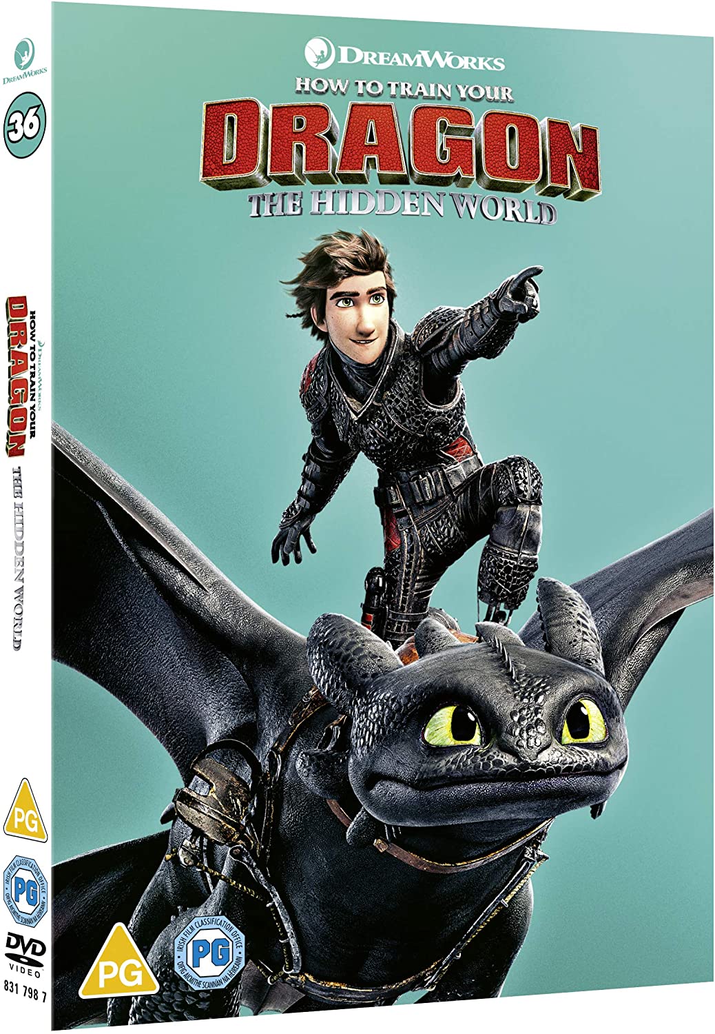 How To Train Your Dragon 3: Hidden World [2019] (Dreamworks) (DVD)