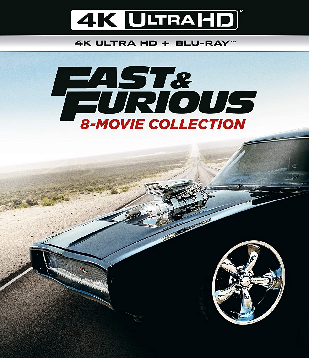 Fast And Furious: 8 Film Collection (4K Ultra HD + Blu-ray)