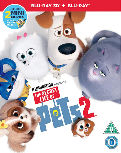 The Secret Life Of Pets 2 [2019] (Illumination) (3D + 2D Blu-ray)