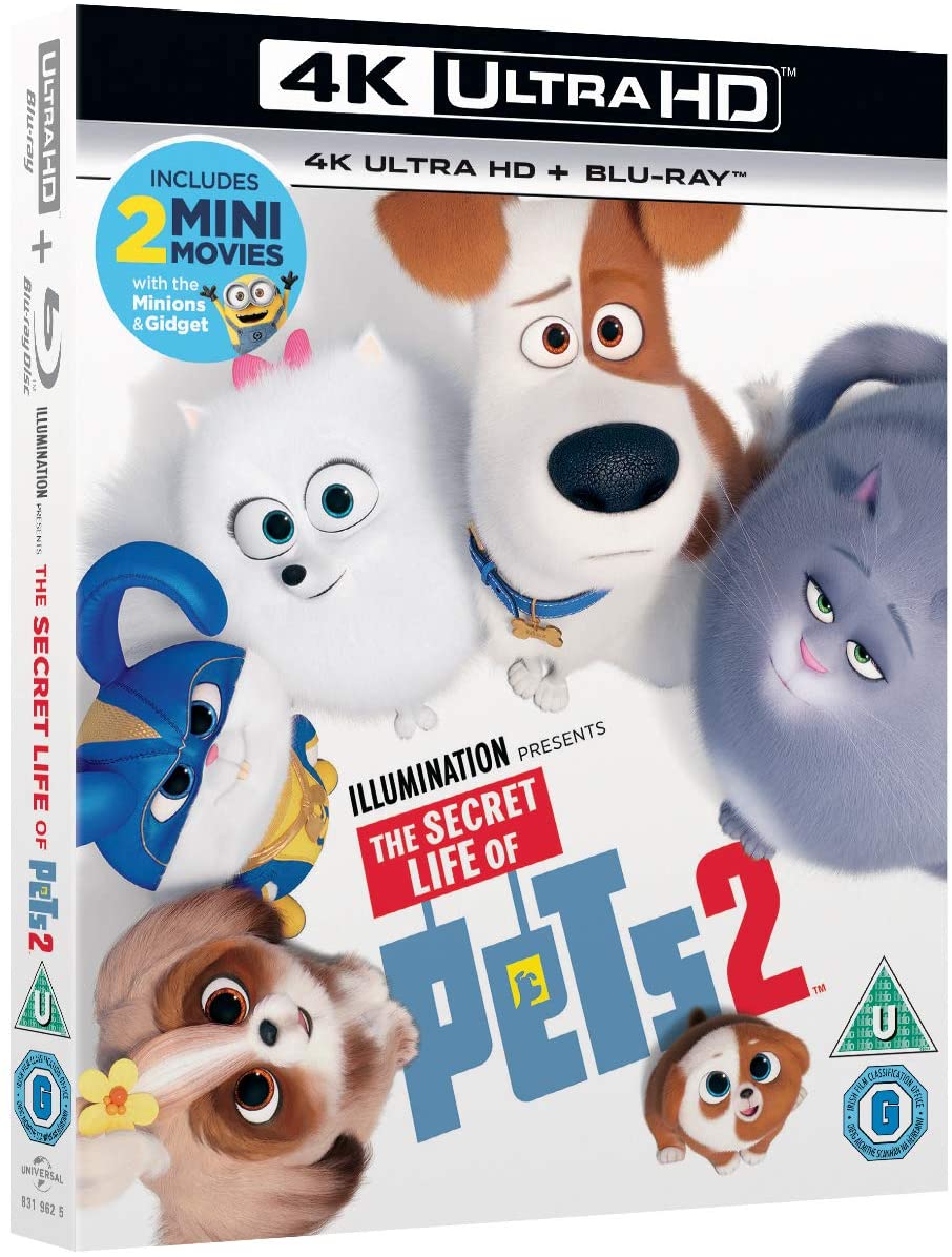 The Secret Life of Pets 2 [2019] (Illumination) (4K Ultra HD + Blu-ray)