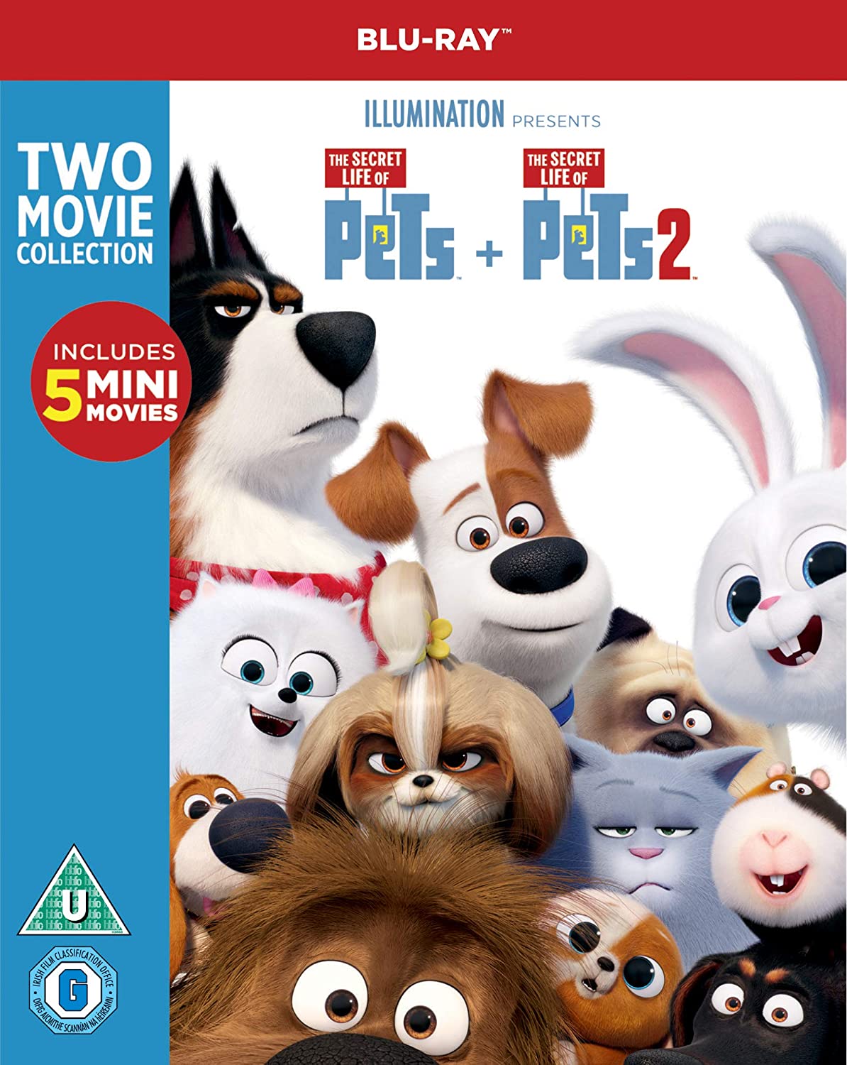 The Secret Life Of Pets 2 Film Collection [2019] (Illumination) (Blu-ray)