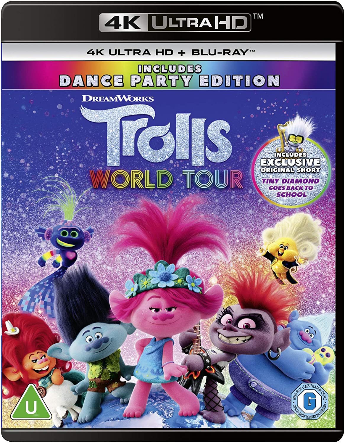 Trolls 2: World Tour (Dreamworks) (4K Ultra HD + Blu-ray) – Warner Bros ...