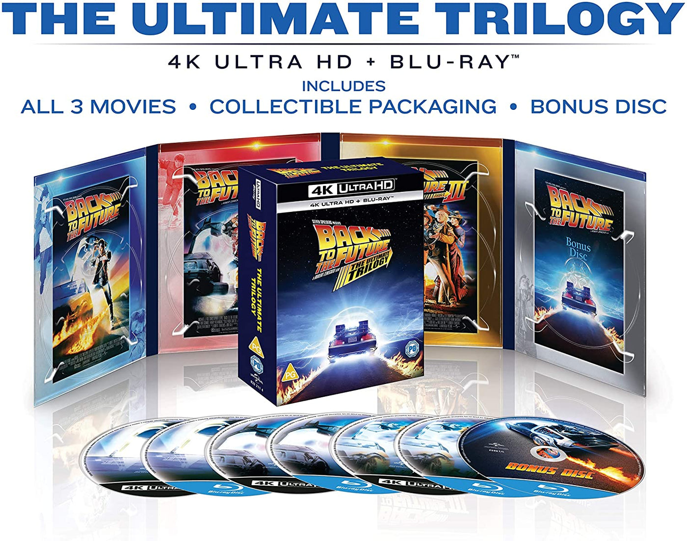 Back To The Future Trilogy (4K Ultra HD + Blu-ray)