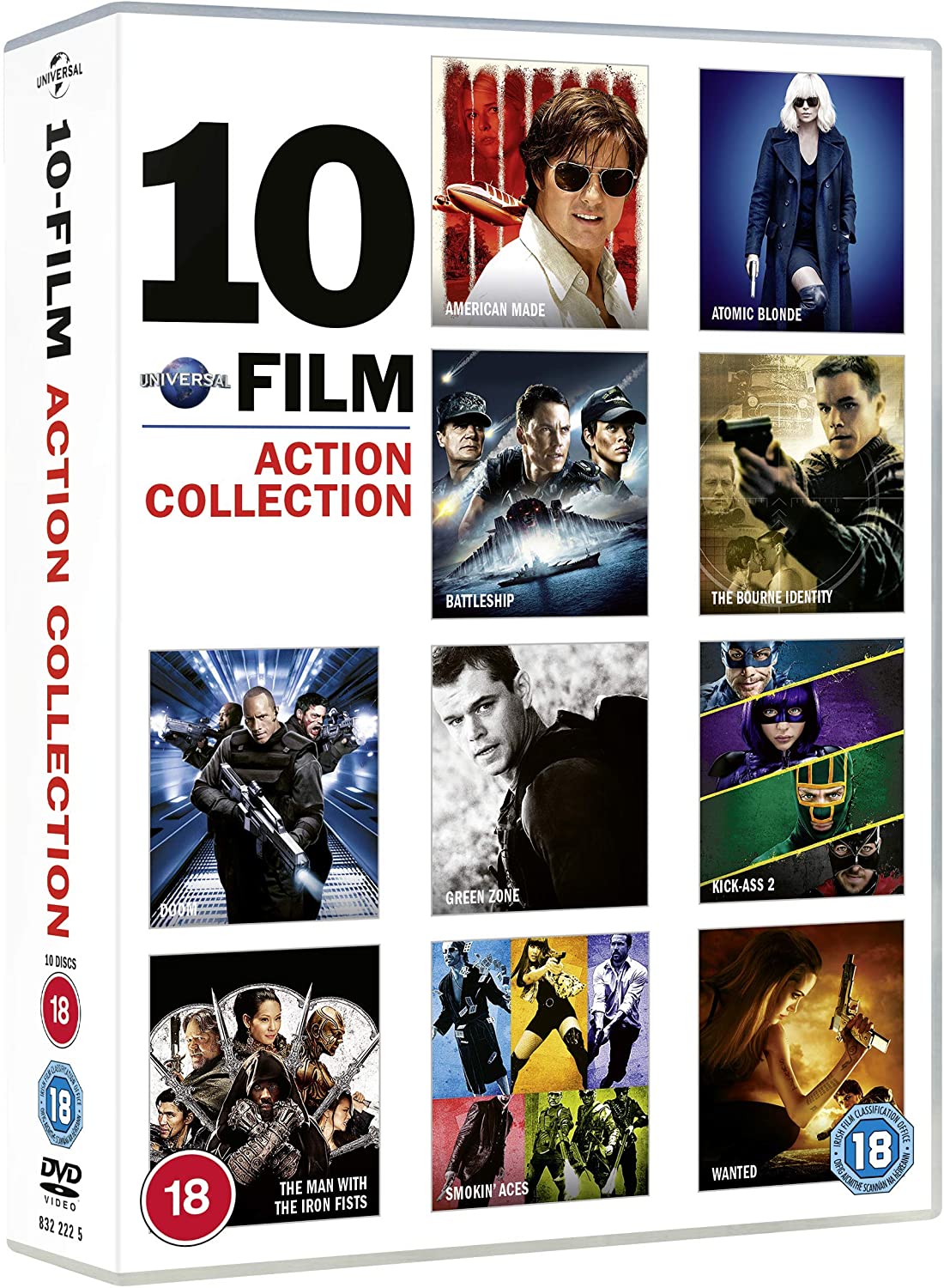 Universal 10 Action Film Collection (DVD)