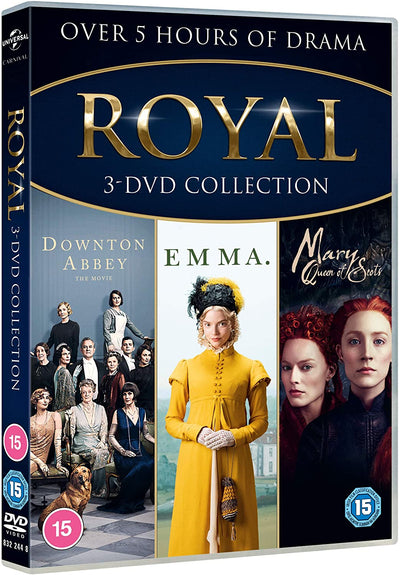 Royal: 3 Film Collection - Downton/Emma/Mary Queen Of Scotts (DVD)
