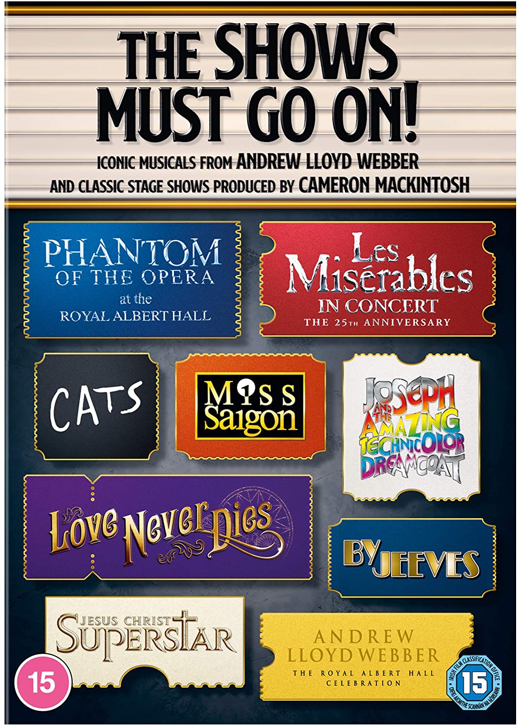The Show Must Go On! Ultimate Musicals Collection (DVD)