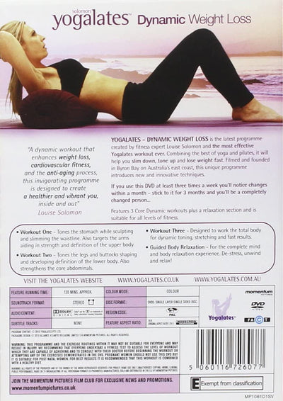 Yogalates 8: Dynamic Weight Loss (DVD)