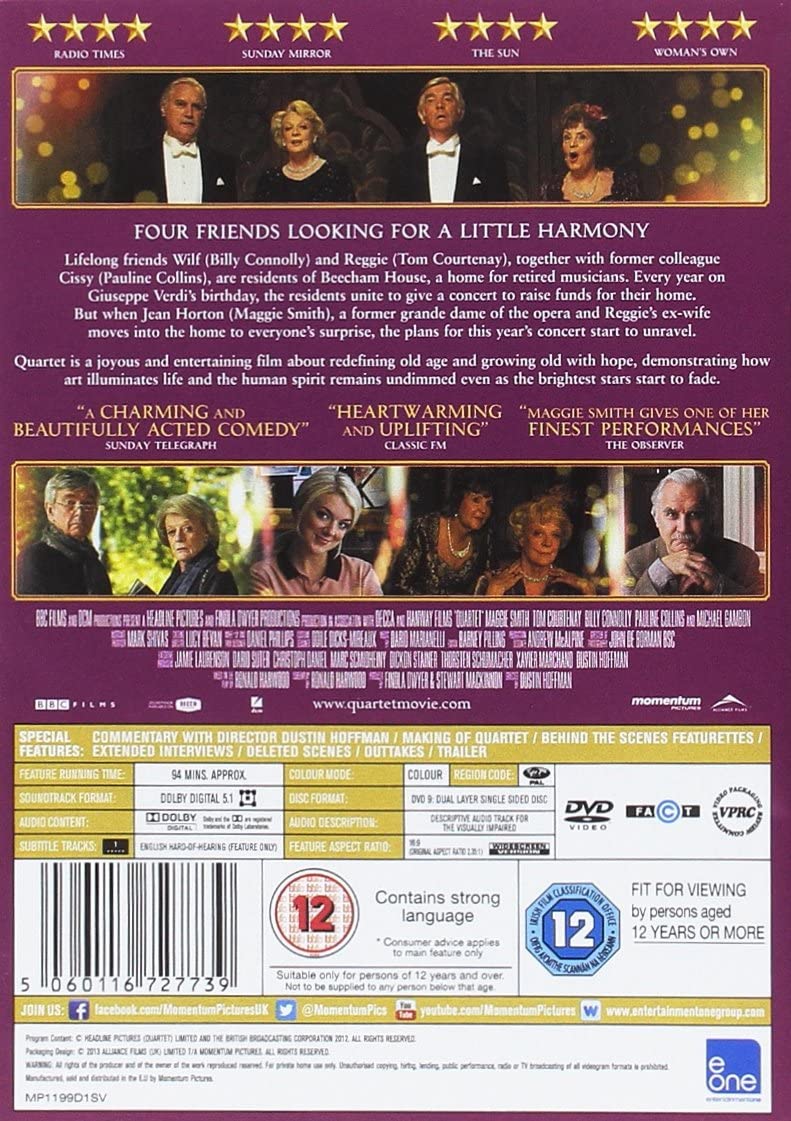 Quartet [2013] (DVD)