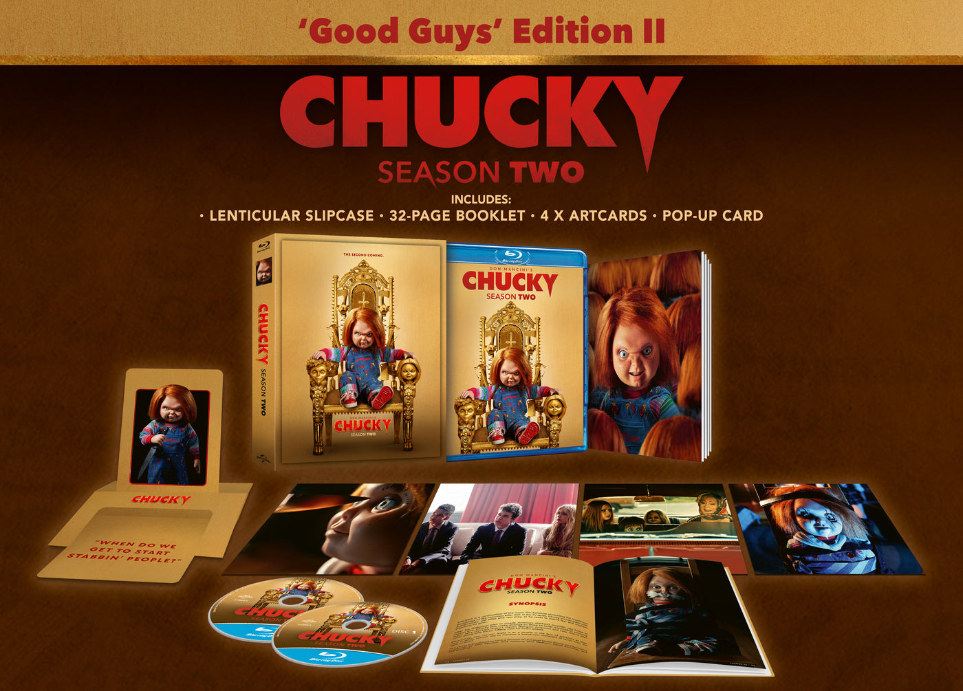 Chucky Season Two [Steelbook] [Blu-ray] [2022]