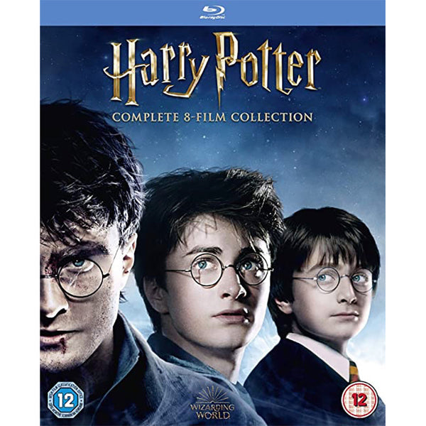 Harry Potter Movies Collection Lot of 9: 8 DVDs (2 New Sealed) and 1 Blue  Ray