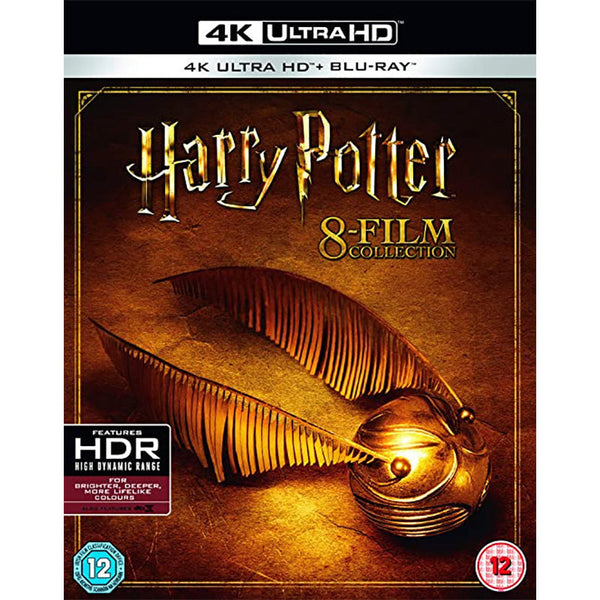 WARNER BROS: Coffret Harry Potter 1-8 Film Collection 4K Ultra HD + Blu-Ray  Warner Bros. - Vendiloshop