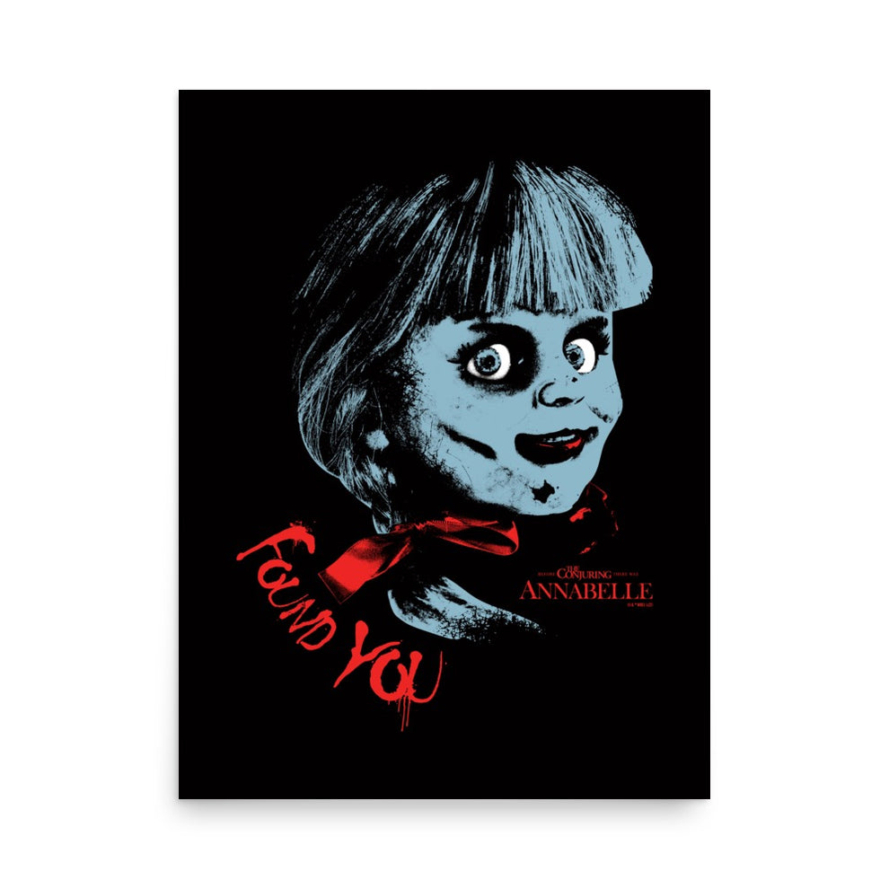 Annabelle Found You Premium Poster