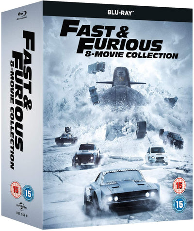 Fast And Furious: 8 Film Collection (Blu-ray)