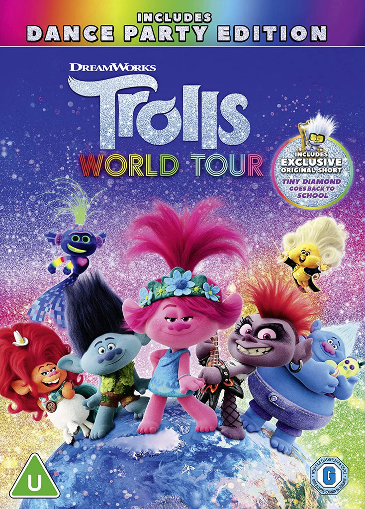 Trolls 2 World Tour Dreamworks DVD