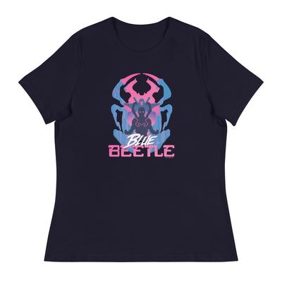 Blue Beetle Silhouette Women's T-Shirt