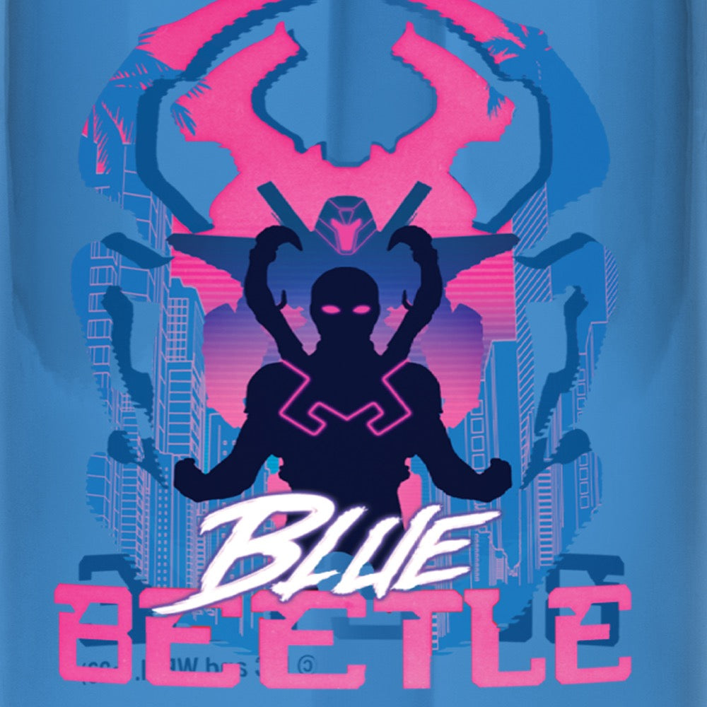 Blue Beetle Silhouette Camelbak Water Bottle
