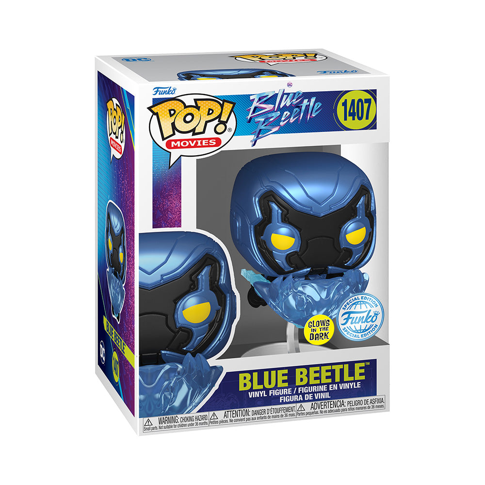 Exclusive Blue Beetle [4K ULTRA HD] & Blue Beetle Funko Pop! Bundle