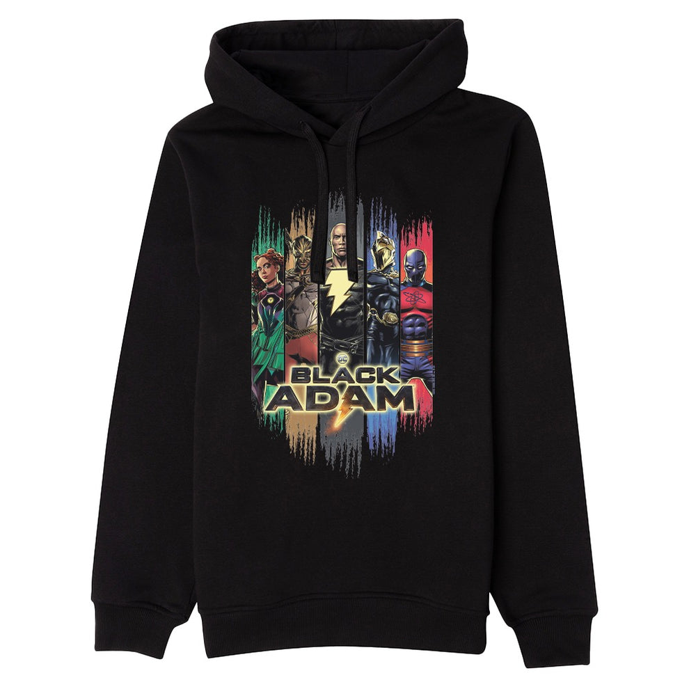 DC -Black Adam Characters Graphic Hoodie
