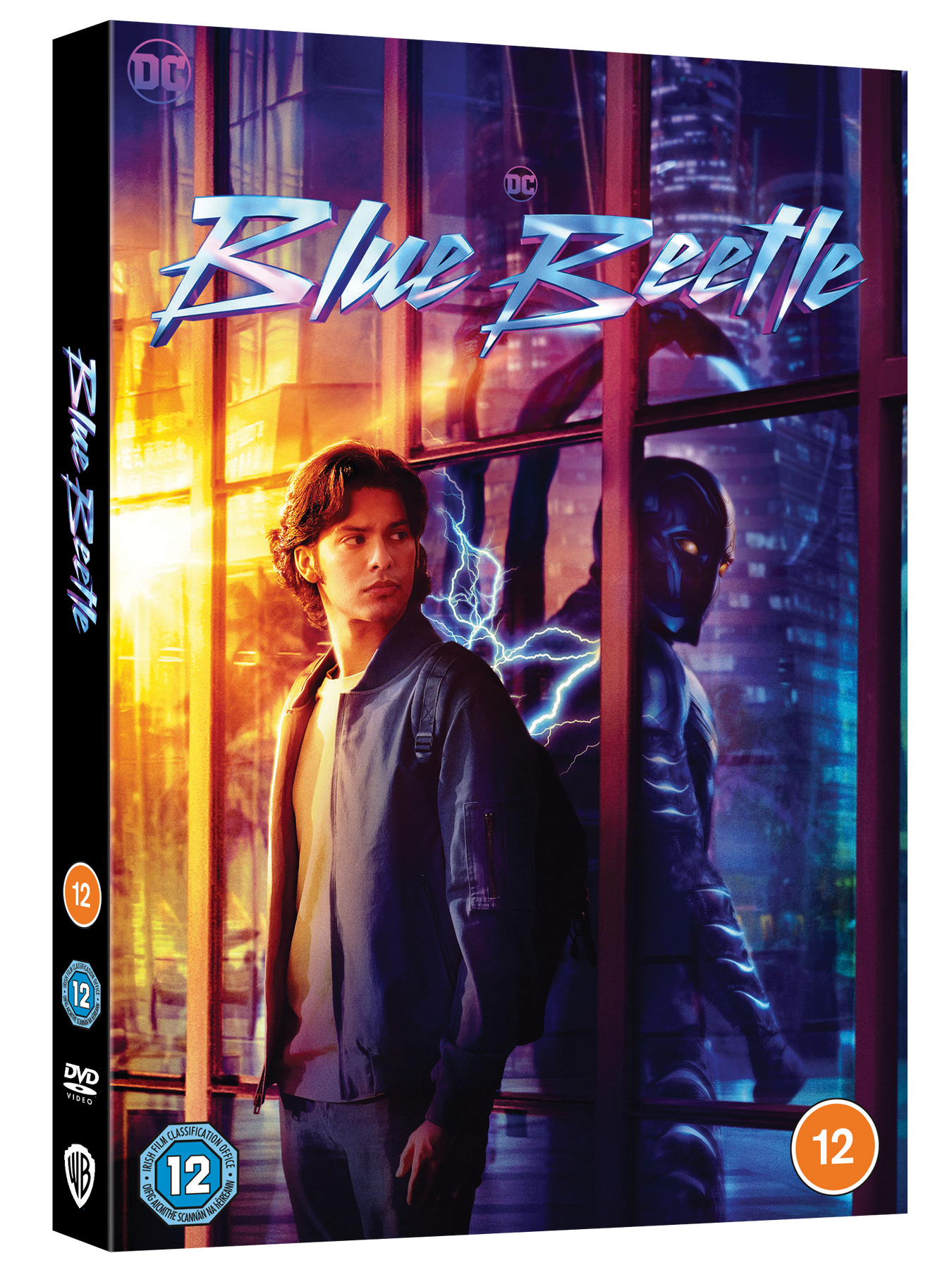 Blue Beetle (2023) R2 UK DVD Cover and Label 